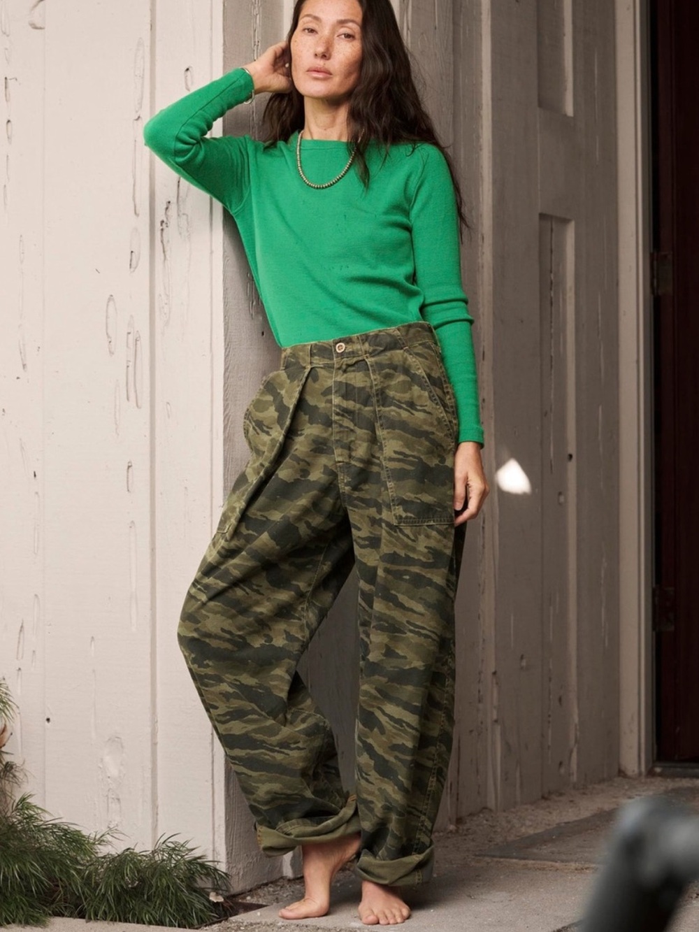 Imogene and Willie Service Trouser 28 Camo Brushstroke Camo NWT